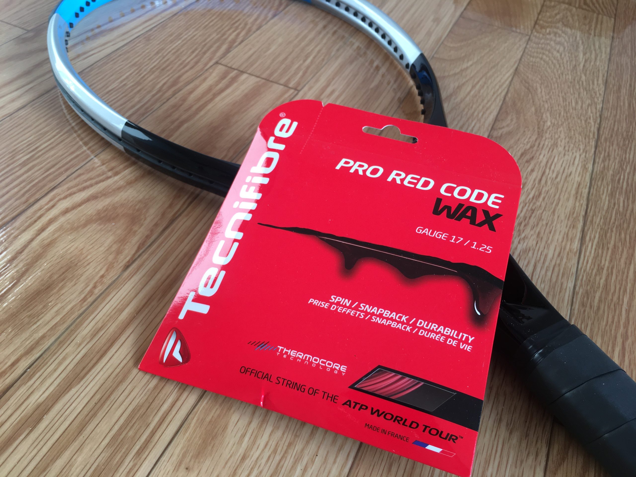 激安ブランド 新品Tecnifibre Pro Red Code 16 1.30mm Tennis String 200M 660ft Reel 